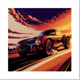 fast cars Posters and Art